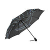 Dolphin Dot Design Automatic Foldable Umbrella