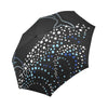 Dolphin Dot Design Automatic Foldable Umbrella