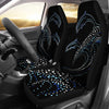 Dolphin Dot Design Universal Fit Car Seat Covers