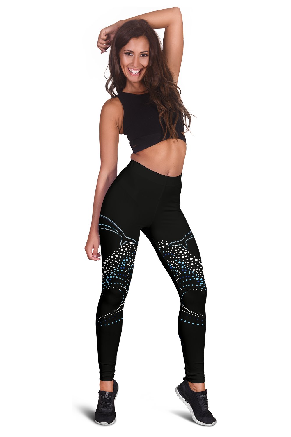 Dolphin Dot Design Women Leggings