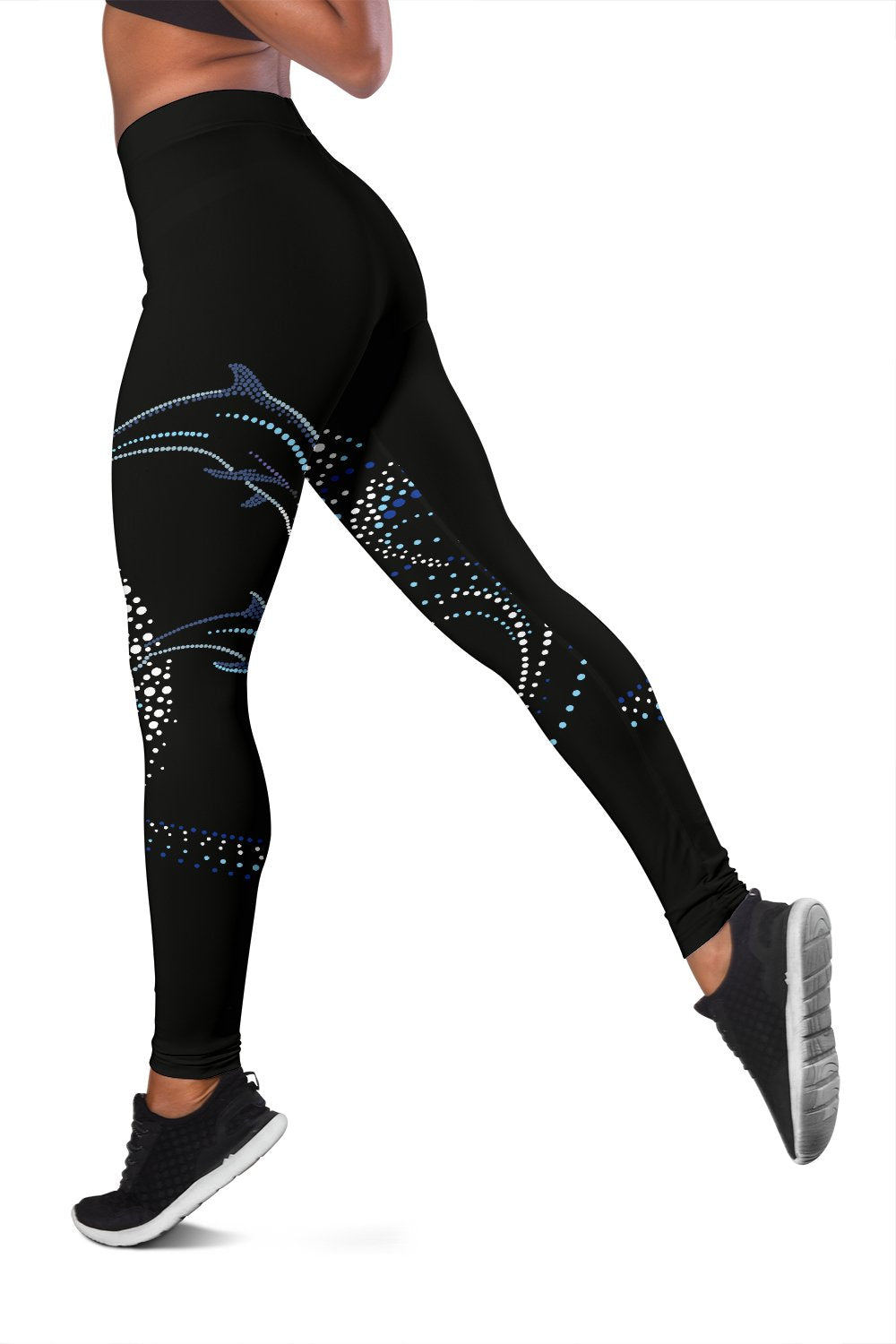Dolphin Dot Design Women Leggings