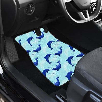 Dolphin Heart Pattern Car Floor Mats