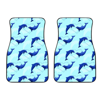 Dolphin Heart Pattern Car Floor Mats