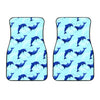 Dolphin Heart Pattern Car Floor Mats