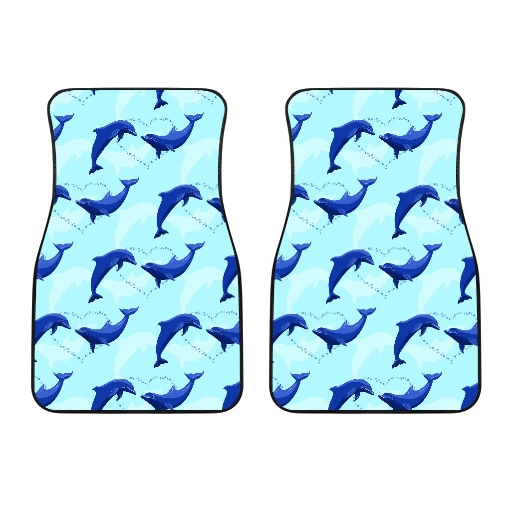 Dolphin Heart Pattern Car Floor Mats