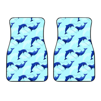 Dolphin Heart Pattern Car Floor Mats