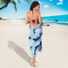 Dolphin Heart Pattern Sarong Pareo Wrap