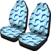 Dolphin Heart Pattern Universal Fit Car Seat Covers