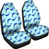 Dolphin Heart Pattern Universal Fit Car Seat Covers