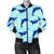 Dolphin Heart Pattern Women Casual Bomber Jacket