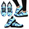 Dolphin Heart Pattern Women Sneakers