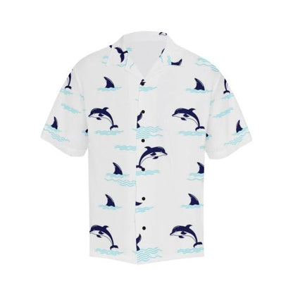 Dolphin Jumping Men Hawaiian Shirt
