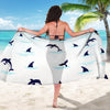 Dolphin Jumping Beach Sarong Pareo Wrap