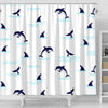 Dolphin Jumping Shower Curtain