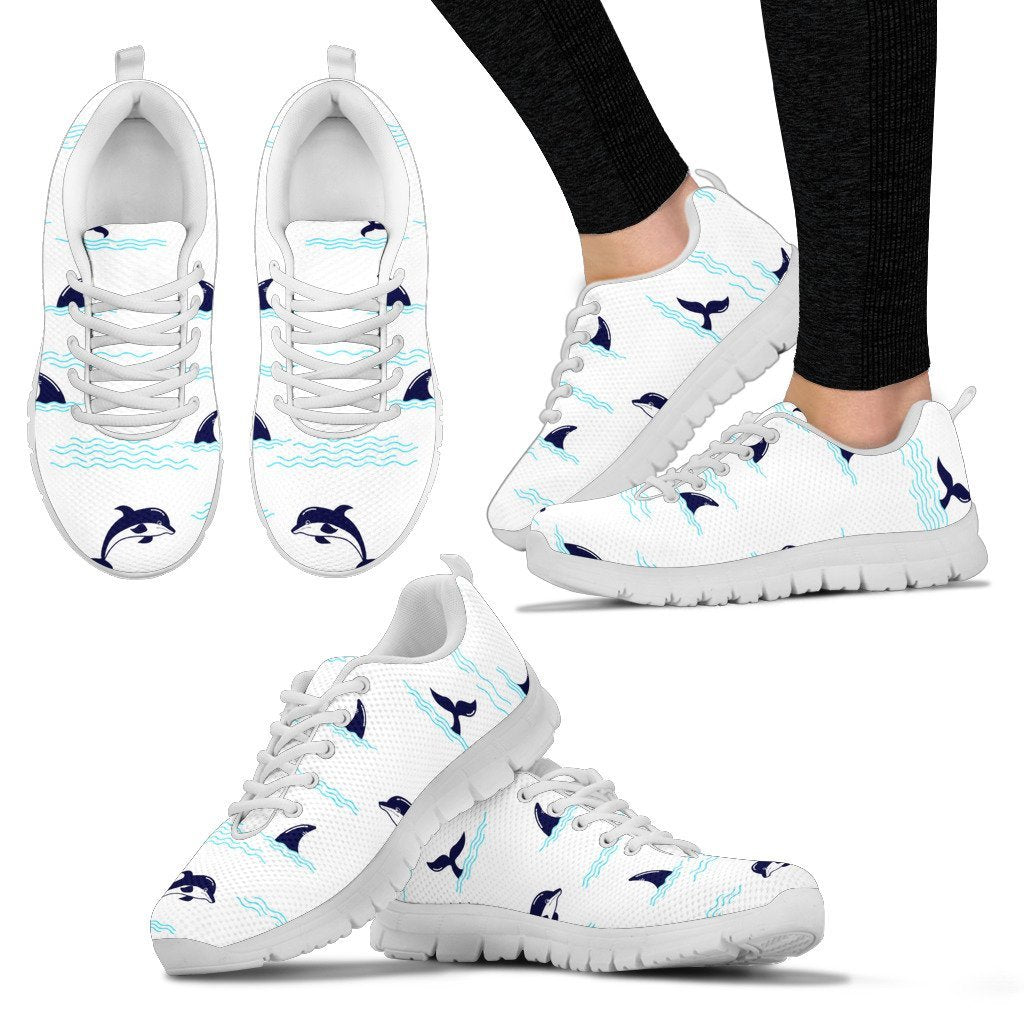 Dolphin Jumping Women Sneakers