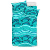 Dolphin Pattern Duvet Cover Bedding Set