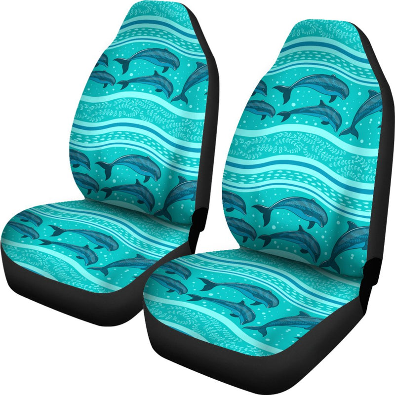 Dolphin Pattern Universal Fit Car Seat Covers