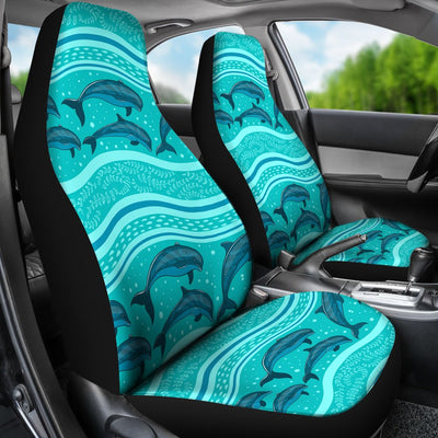 Dolphin Pattern Universal Fit Car Seat Covers