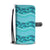 Dolphin Pattern Wallet Phone Case