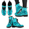 Dolphin Pattern Women & Men Leather Boots