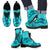 Dolphin Pattern Women & Men Leather Boots