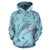 Dolphin Print Pattern All Over Print Hoodie