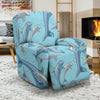 Dolphin Print Pattern Recliner Slipcover-JORJUNE.COM