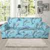 Dolphin Print Pattern Sofa Slipcover-JORJUNE.COM