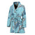 Dolphin Print Pattern Women Bath Robe