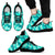 Dolphin Wave Print Men Sneakers