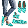 Dolphin Wave Print Women Casual Shoes-JorJune.com