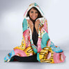 Donut Pattern Print Design DN01 Hooded Blanket-JORJUNE.COM