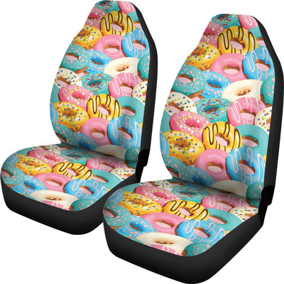 Donut Pattern Print Design DN01 Universal Fit Car Seat Covers