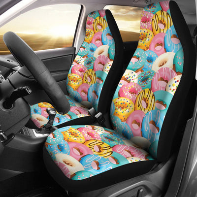 Donut Pattern Print Design DN01 Universal Fit Car Seat Covers