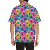 Donut Pattern Print Design DN010 Men Hawaiian Shirt-JorJune