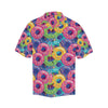 Donut Pattern Print Design DN010 Men Hawaiian Shirt-JorJune