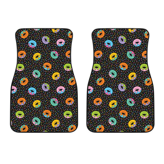 Donut Pattern Print Design DN012 Car Floor Mats-JorJune