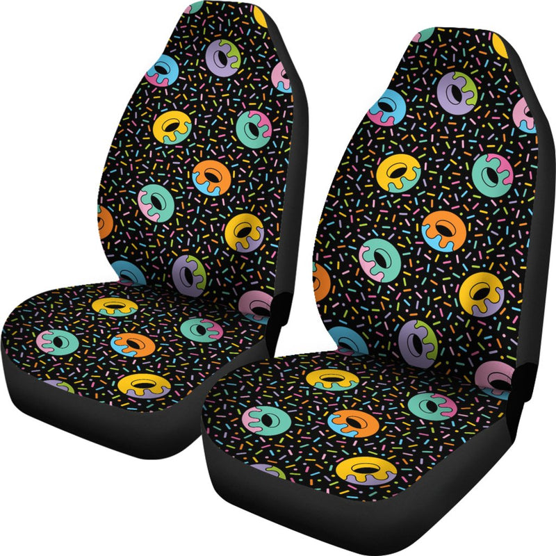 Donut Pattern Print Design DN012 Universal Fit Car Seat Covers