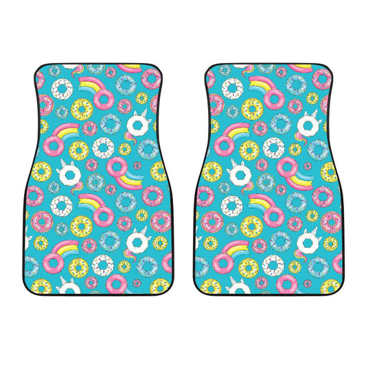 Donut Pattern Print Design DN013 Car Floor Mats-JorJune
