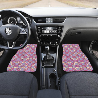 Donut Pattern Print Design DN015 Car Floor Mats-JorJune