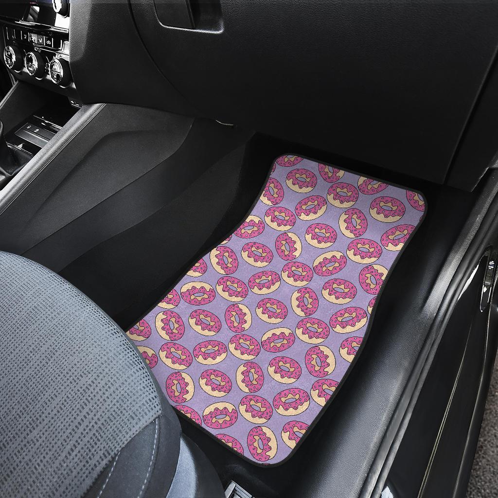 Donut Pattern Print Design DN015 Car Floor Mats-JorJune