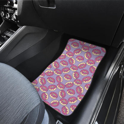 Donut Pattern Print Design DN015 Car Floor Mats-JorJune
