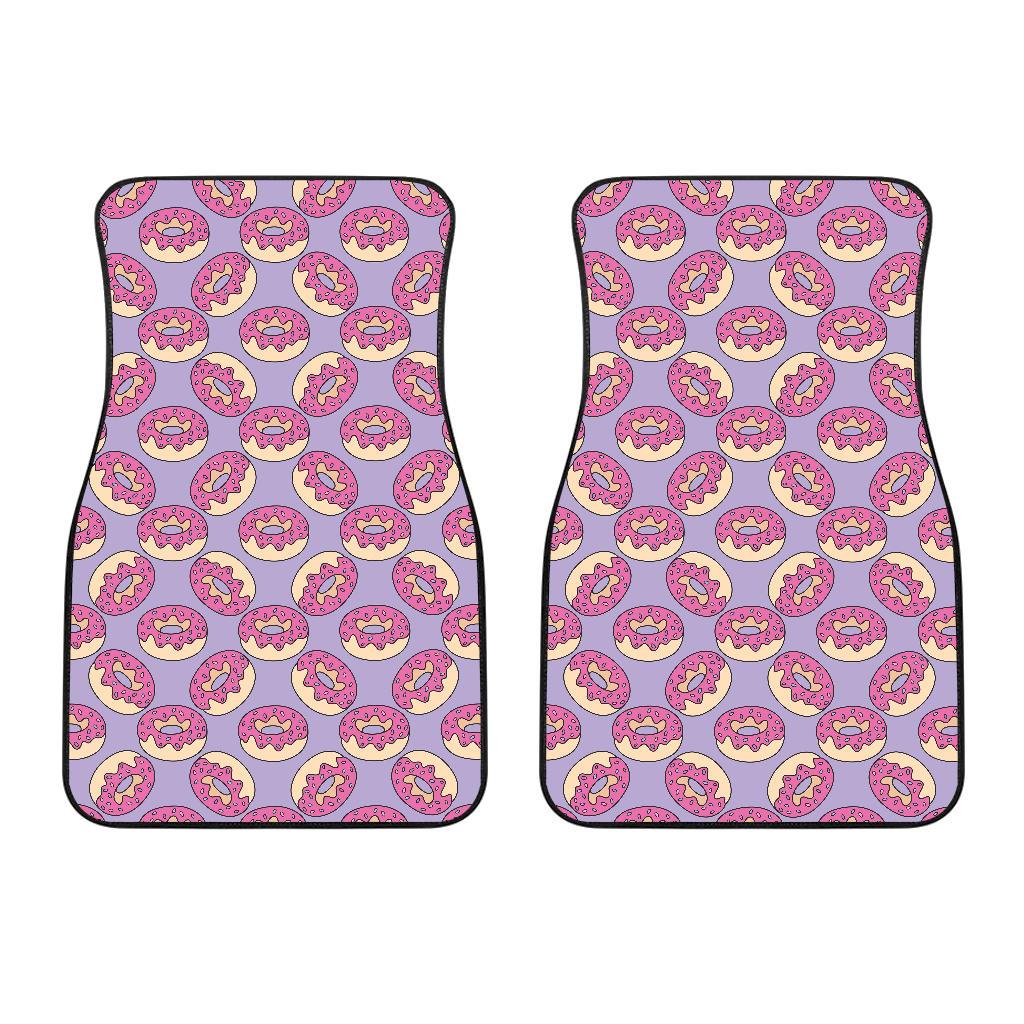 Donut Pattern Print Design DN015 Car Floor Mats-JorJune