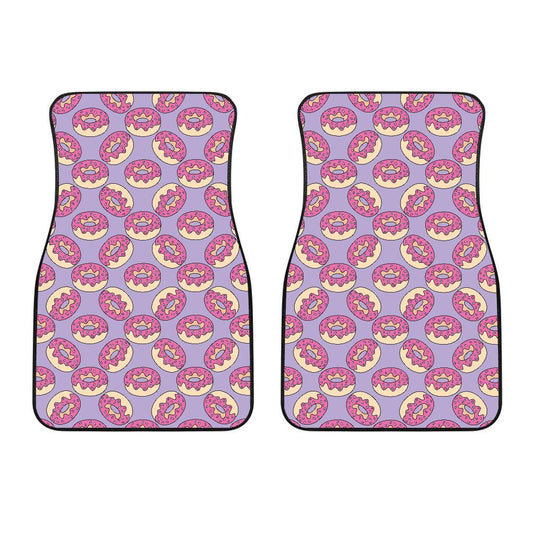 Donut Pattern Print Design DN015 Car Floor Mats-JorJune