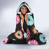 Donut Pattern Print Design DN02 Hooded Blanket-JORJUNE.COM