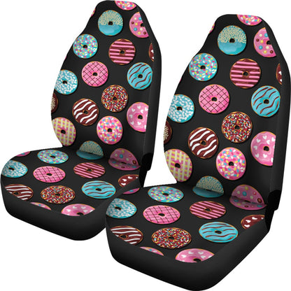 Donut Pattern Print Design DN02 Universal Fit Car Seat Covers