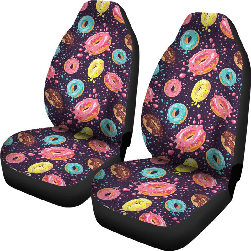 Donut Pattern Print Design DN03 Universal Fit Car Seat Covers