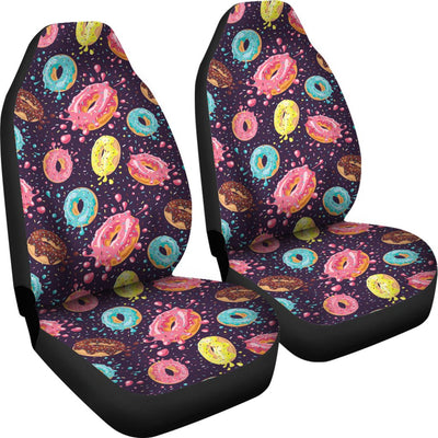 Donut Pattern Print Design DN03 Universal Fit Car Seat Covers