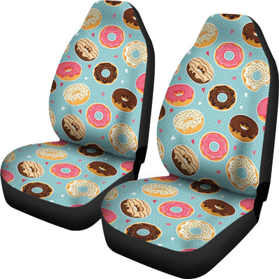 Donut Pattern Print Design DN04 Universal Fit Car Seat Covers