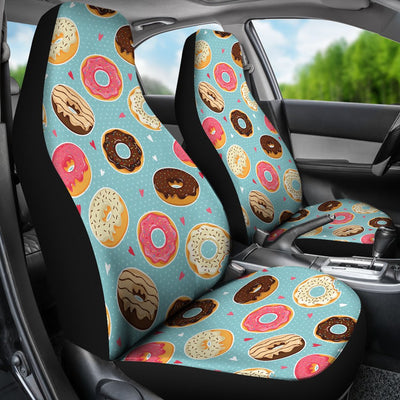 Donut Pattern Print Design DN04 Universal Fit Car Seat Covers